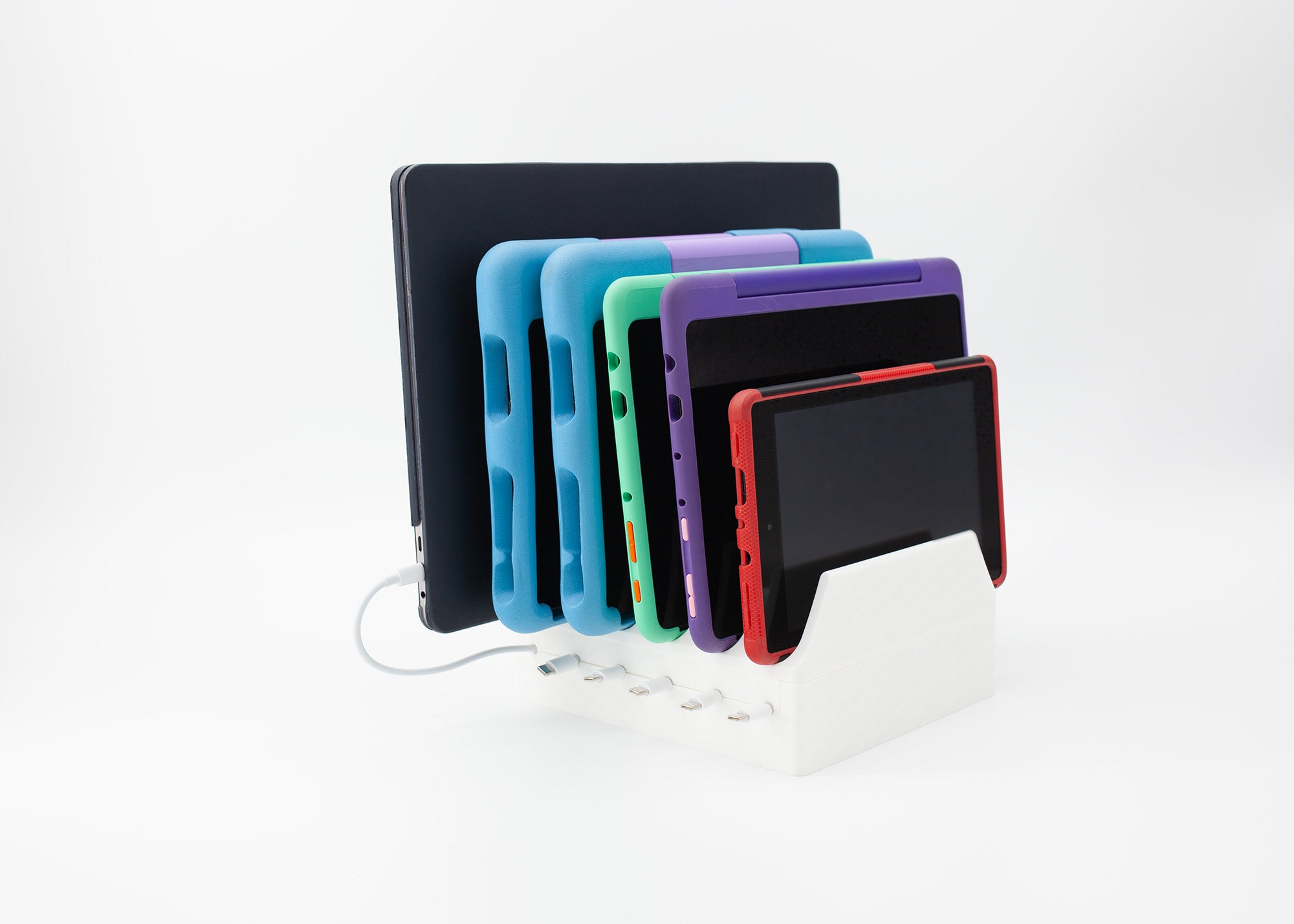 Family Dock - Charging Station for 6 Devices - Fits Bulky Cases - Fast Charging